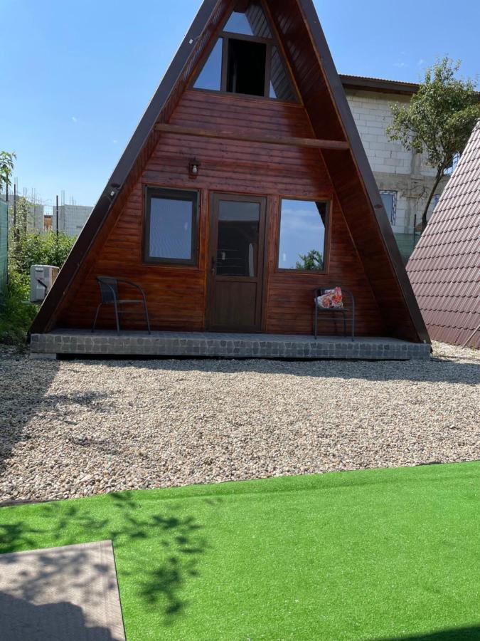 Cabana Tip A La 300 M De Castel Hunedoara Luaran gambar