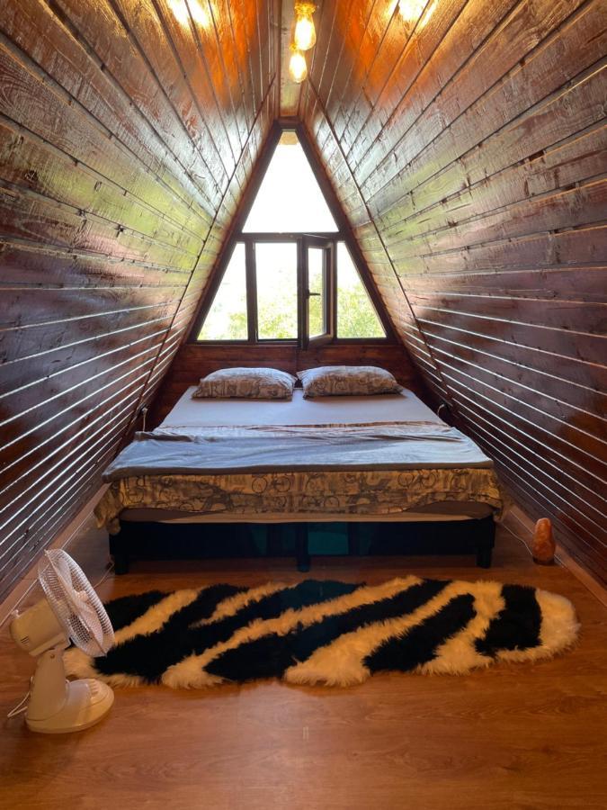 Cabana Tip A La 300 M De Castel Hunedoara Luaran gambar